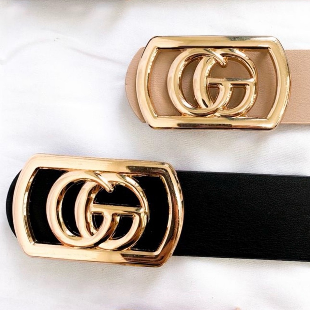 🆕🖤BLACK RECTANGULAR BUCKLE NWT - image 3